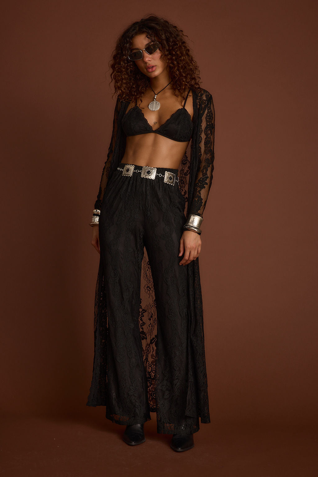 Ambrose Black Lace Bra