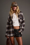 Fireside Navy Plaid Flannel