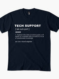 Tech Support Definition Funny Computer Nerd Information Tee