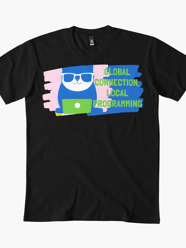 Global Connection Local Programming International Tech Tee