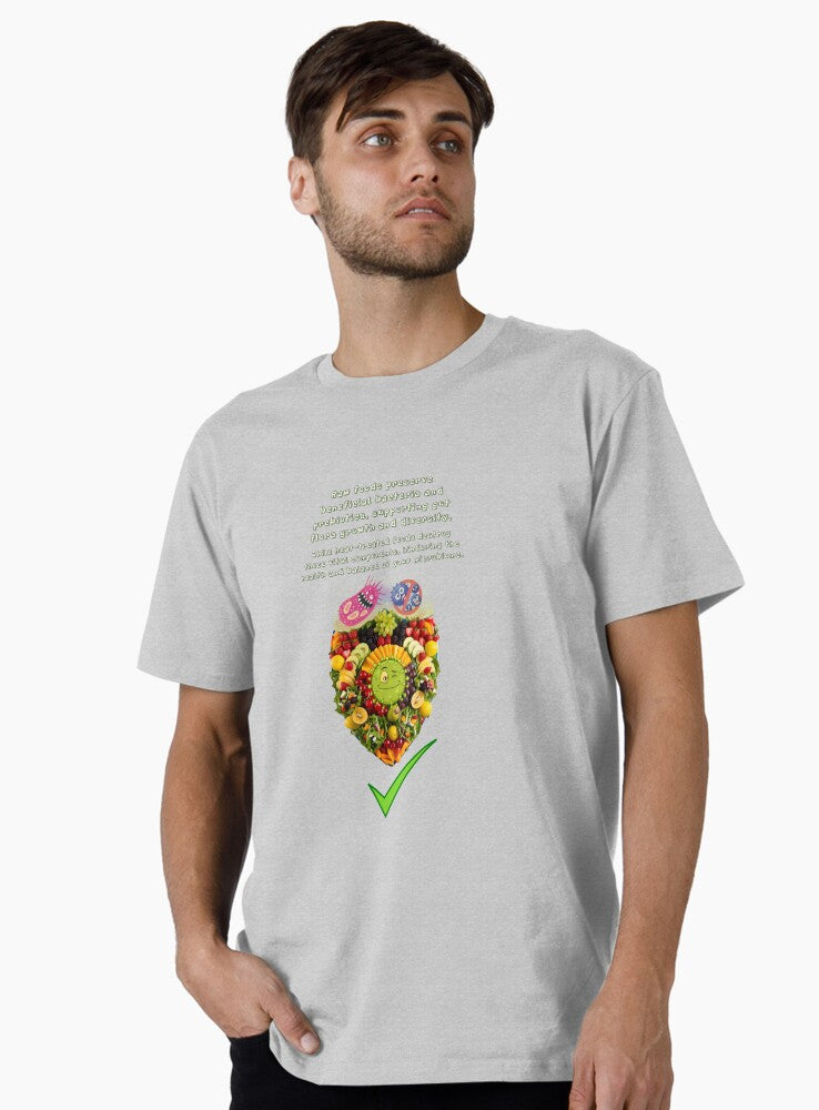 Raw Knowledge v39.2 Tee – Premium Science Based Wellness Heather Grey